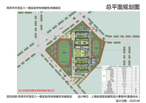 新规划 菏泽城区这里将再建一所学校,位置公布